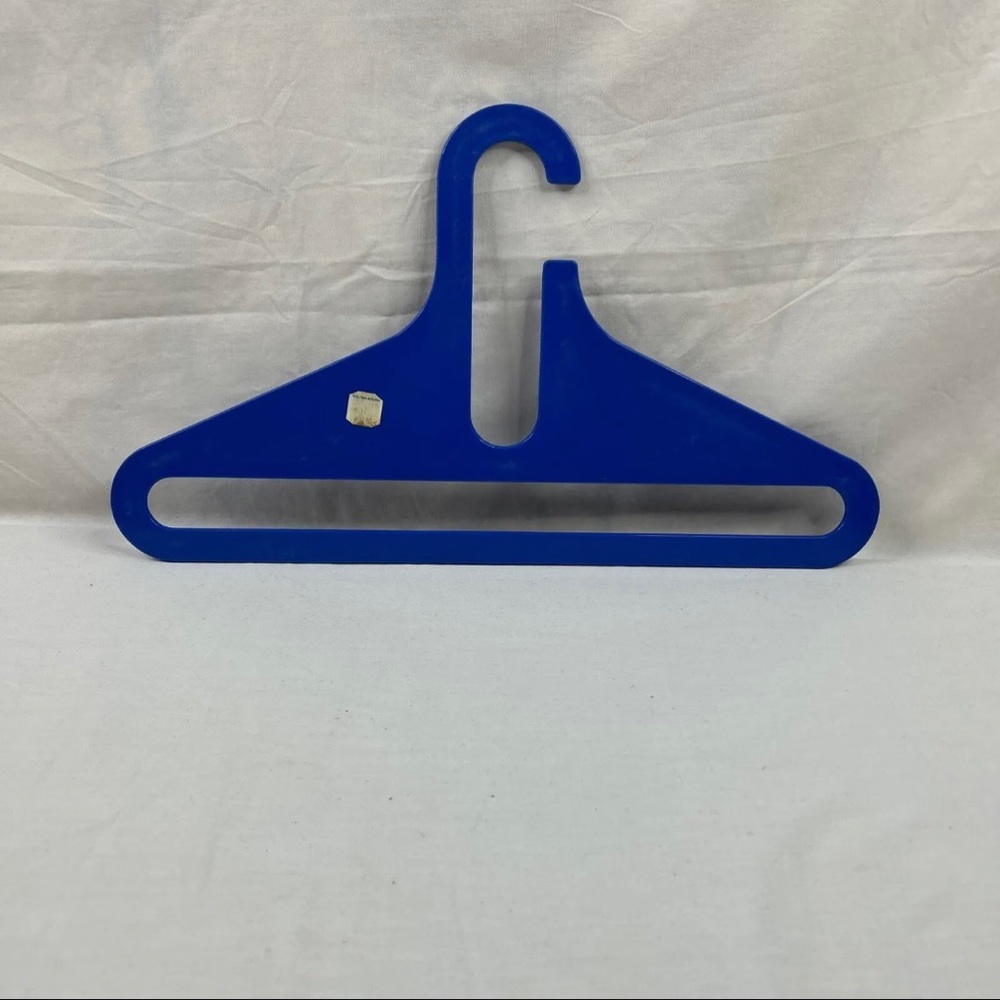 Vtg 70s Retro Plastic PANT DRESS CLOTHES Hanger mcm pop culture